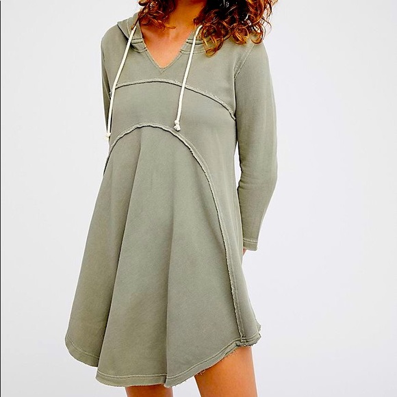 Beach Luna Sweatshirt Hoodie Dress 